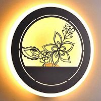 Светильник светодиодный Мелодия Света Цветок 6167-28W Белый картинка 